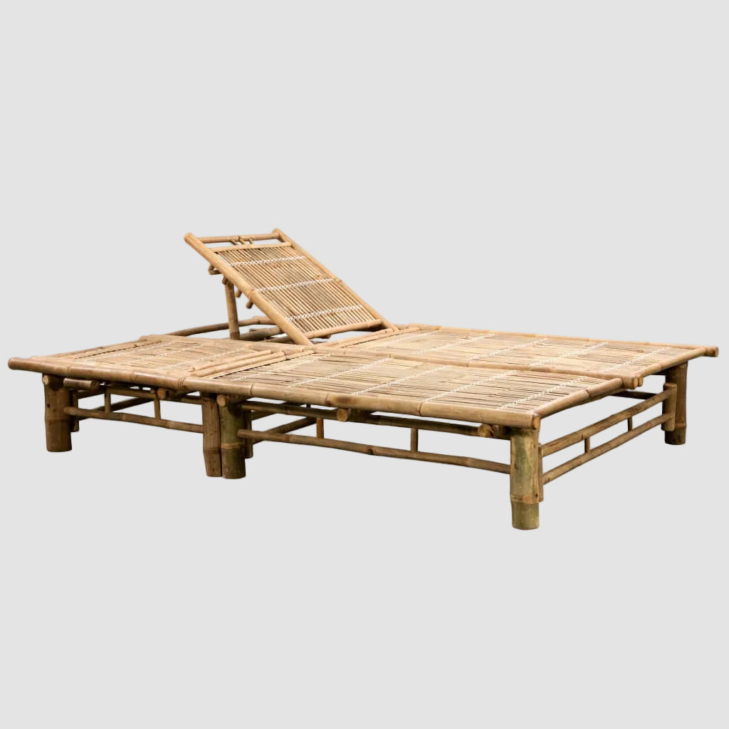 Chaise Duo Bambou Bois Plier