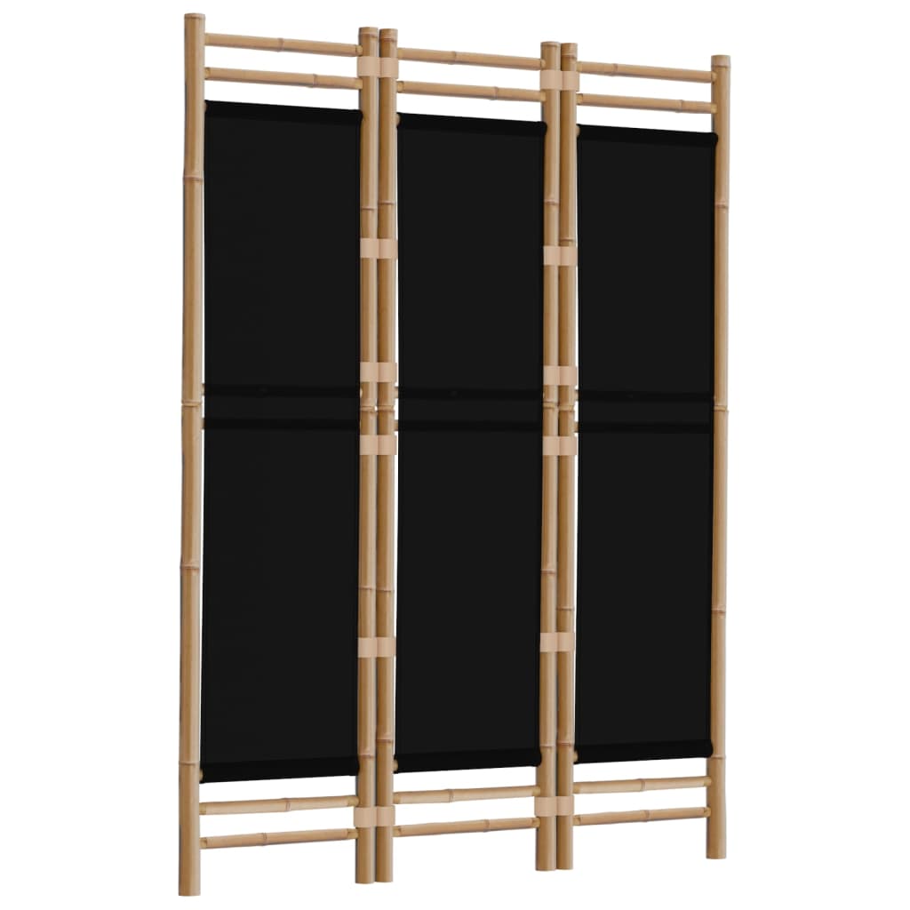 Cloison Separateur Noir Toile