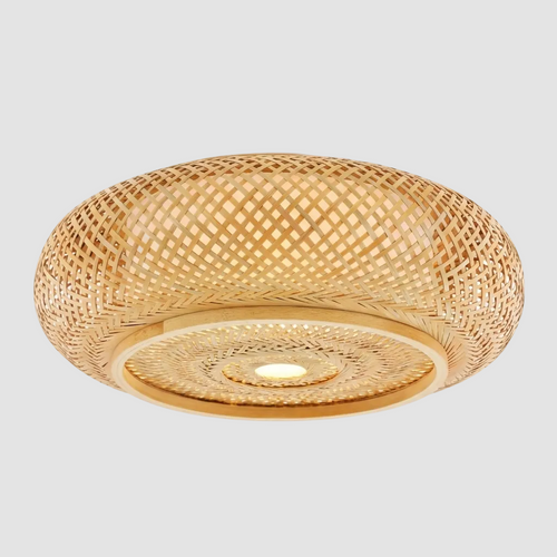 Plafonnier Bambou Rotin