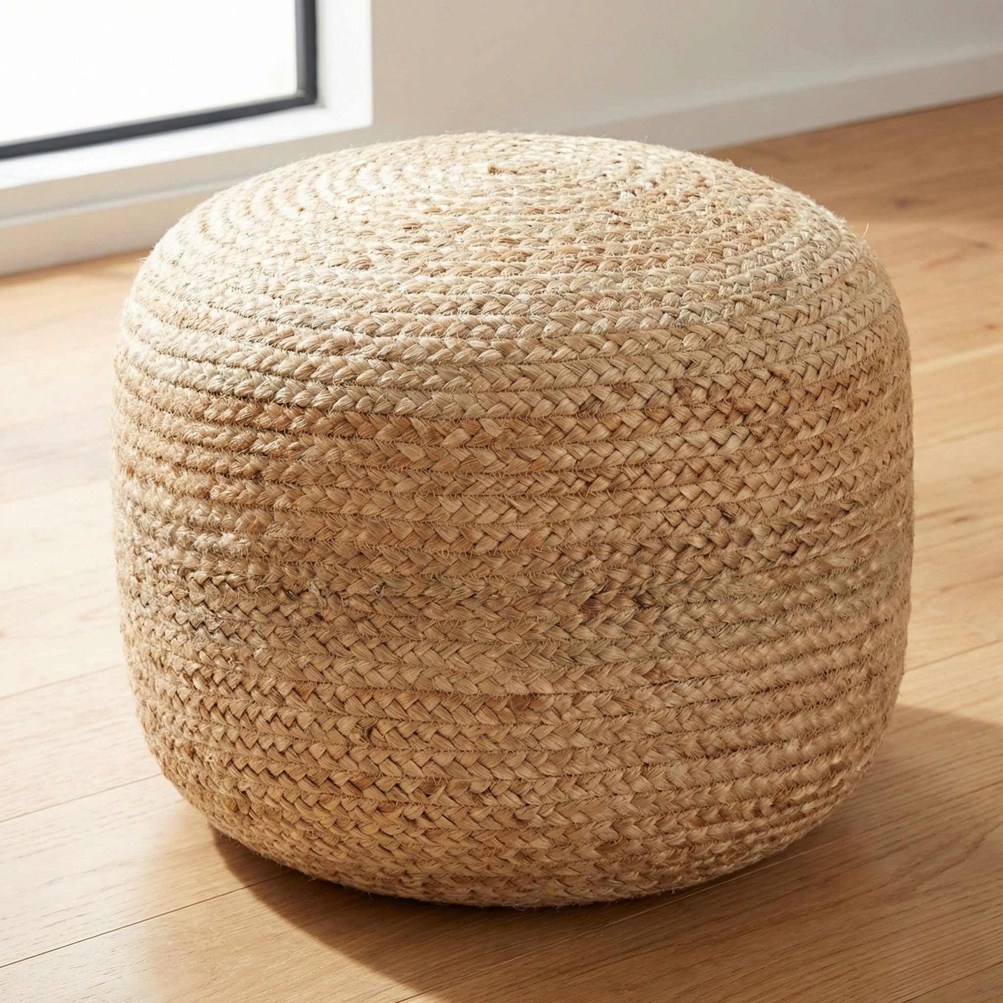 Pouf En Jute Fond