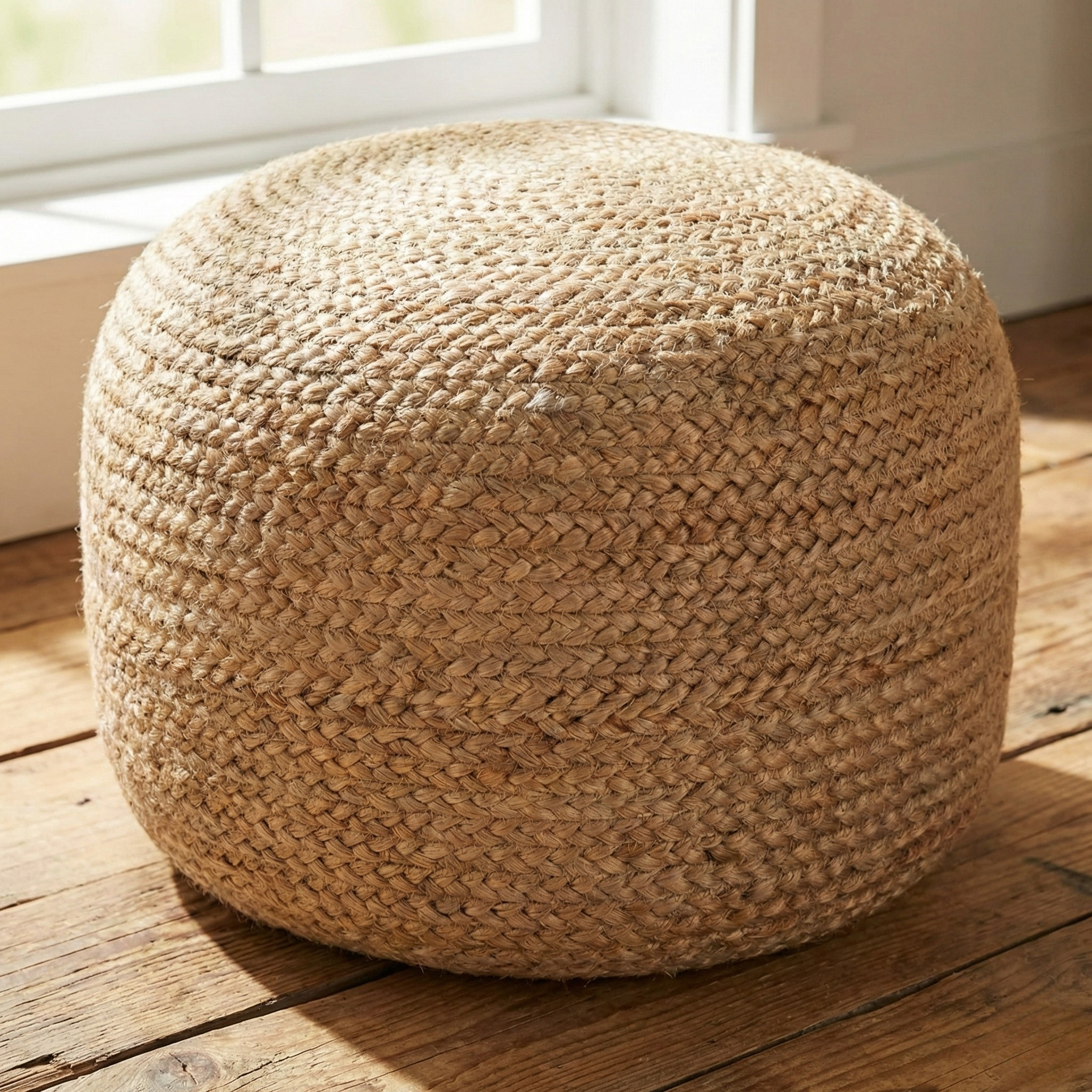 Pouf En Jute