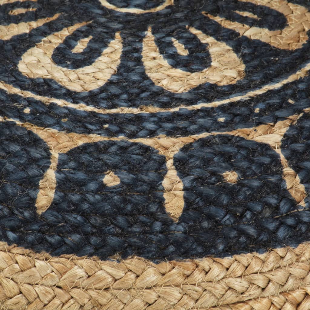 Pouf Rond En Jute Hawai Visu