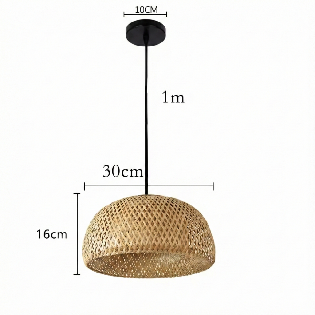 Suspension Bambou AUREA Noir