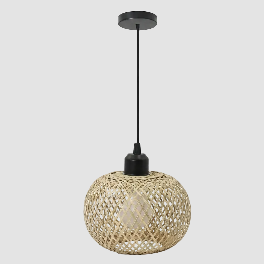 Suspension Bambou Lampe