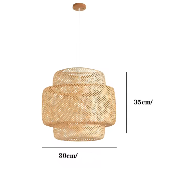 Suspension Bambou Lanterne Mesure