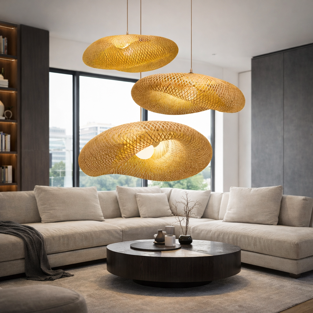 Suspension Bambou VICTORIA Salon