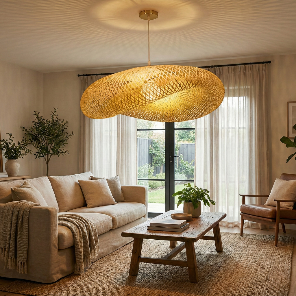 Suspension Bambou VICTORIA Salon2