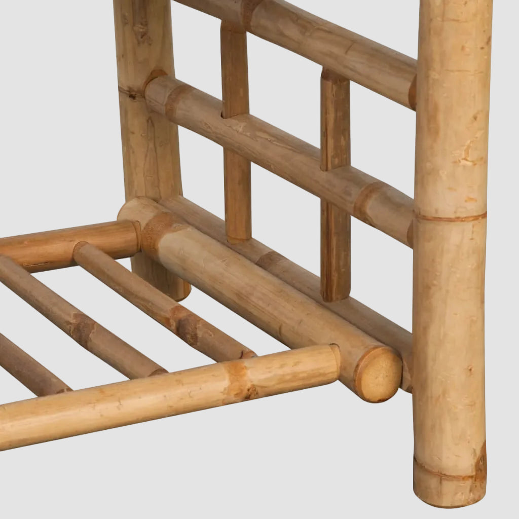 Table Basse Bambou Bois Cote