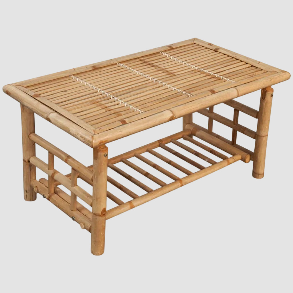 Table Basse Bambou Bois