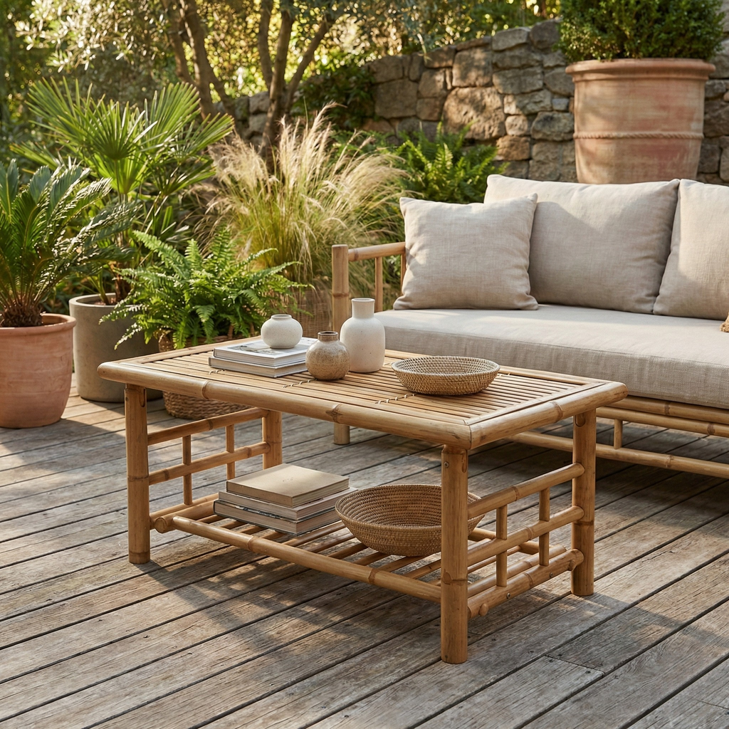 Table Basse Bambou