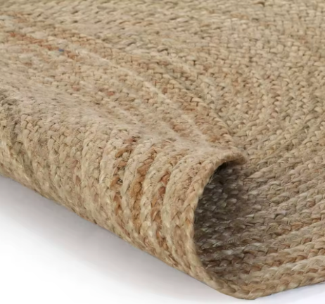 Tapis Jute Tresse Beige